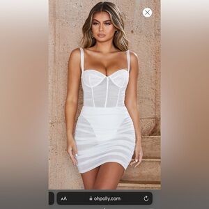 Sheer Corset Bachelorette Dress